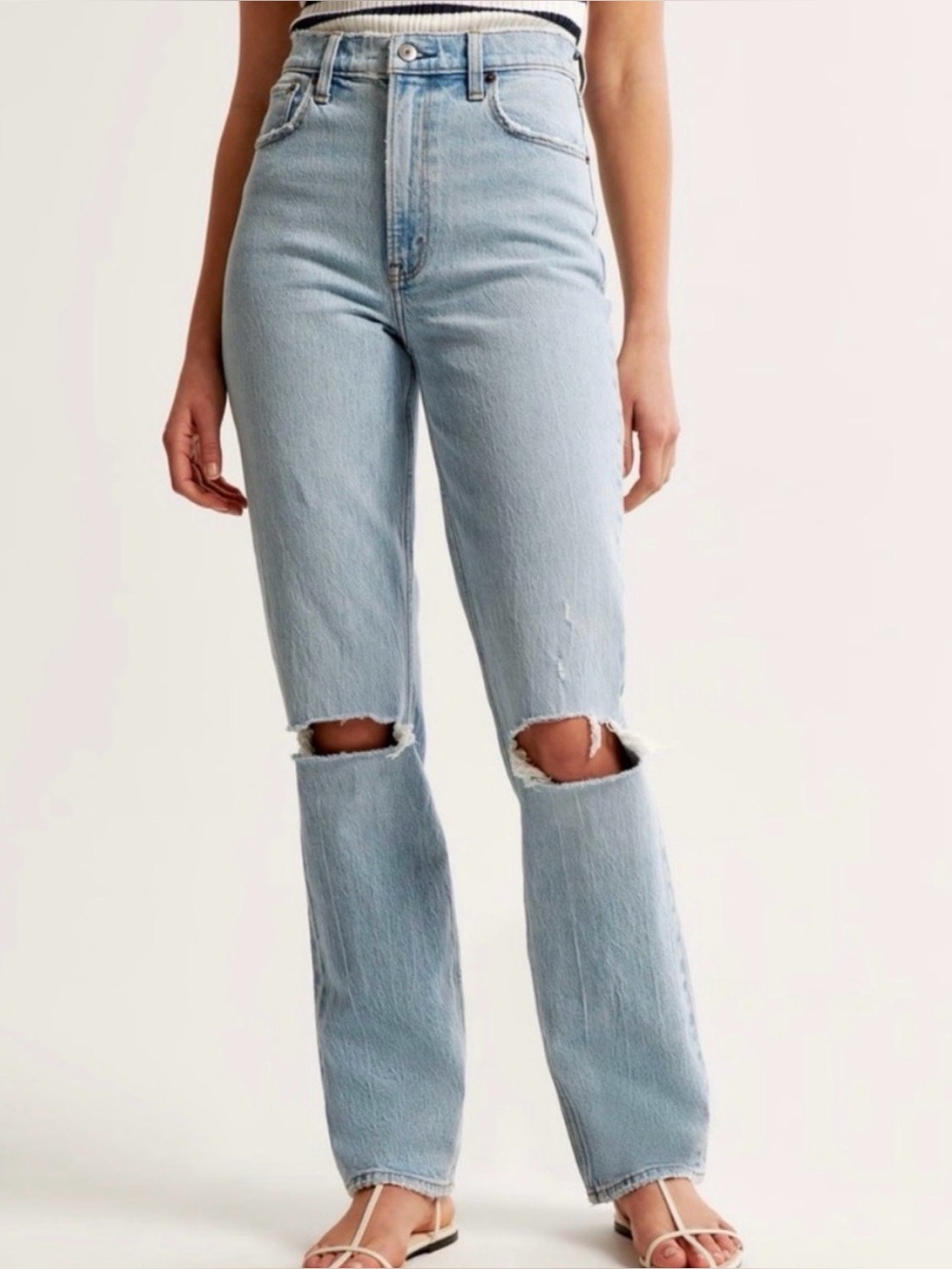 Abercrombie 90s straight Leg Jean